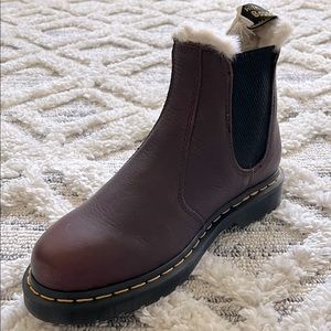 Dr. Martens Women’s Boots in Burgundy